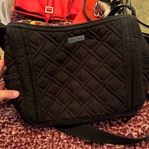 black vera bradley crossbody bag